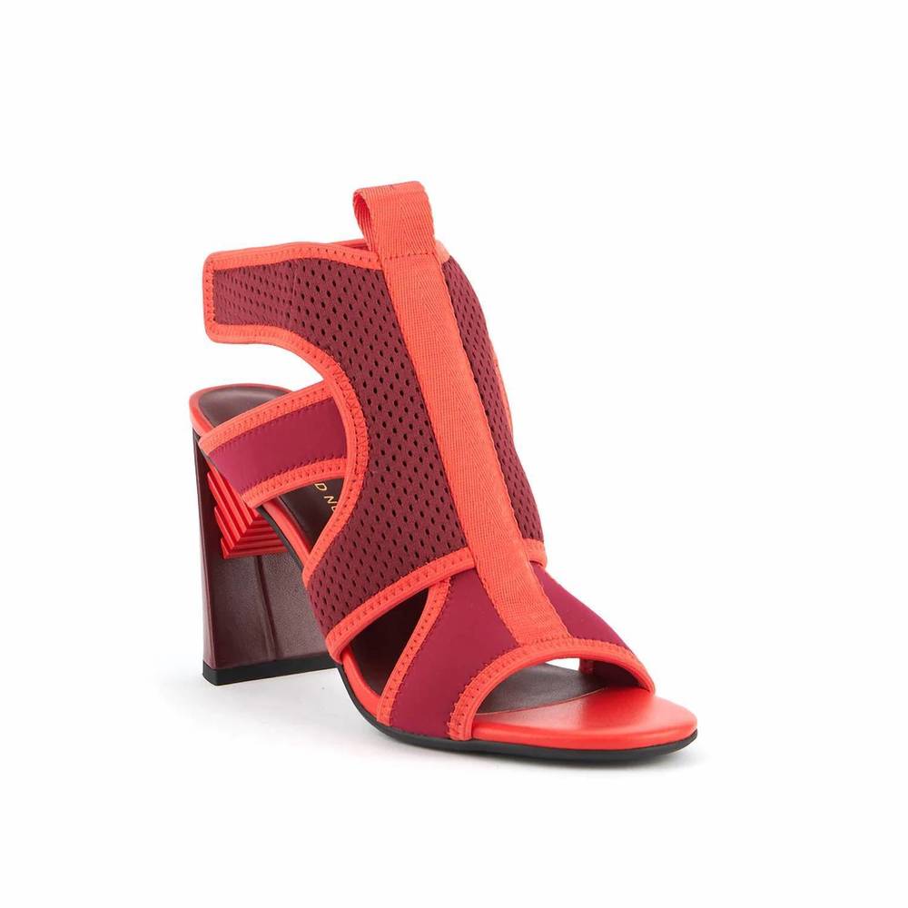 NEW UNITED NUDE sonar surf hi sandals in lava
